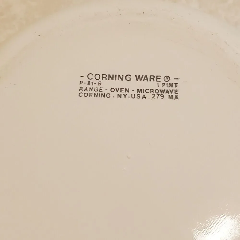 Vintage Corning Ware Spice Of Life Menuette 1 Pint Saucepan P-31-B